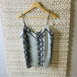 ee:some Snakeprint Cami Top